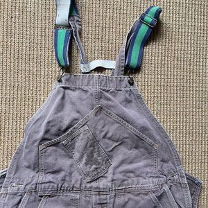 Vintage Brown Duck Canvas Double Knee Overalls